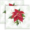 Guardanapo para Decoupage Ihr 33x33cm com 2 Unidades - Flor Poinsettia