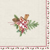 Guardanapo para Decoupage Ihr 33x33cm com 2 Unidades - Medalhão de Natal