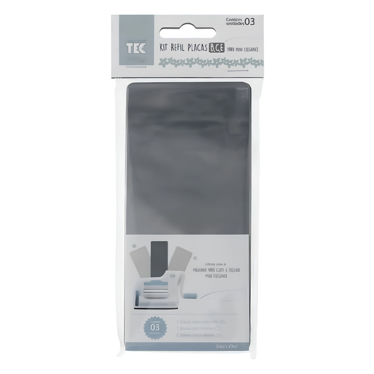 Kit Refil Placas B,c,e para Mini Elegance Toke e Crie