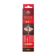 Estojo Lápis Pastel Gioconda Tons Marrom 6 Unidades - Koh-i-noor - Kn0088266007