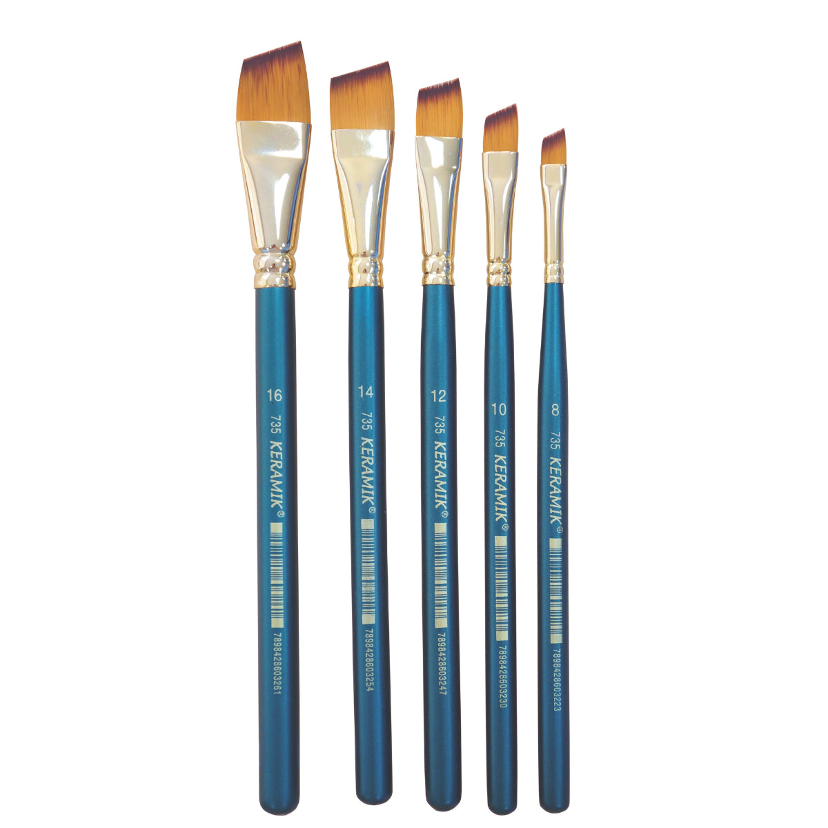 Pincél Premium Chanfrado Keramik 735