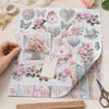 Papel para Scrapbook Dupla Face Jardim 30,5x30,5cm para Scrapbook e Papelaria Criativa Sd-1390 - Litoarte