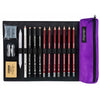 Conjunto para Desenho Cretacolor Pencil Wrap Beginner com 16 Peças - Lilás 400 72