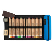 Conjunto para Desenho Cretacolor Pencil Wrap Megacolor com 28 Peças - Azul 400 73