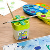 Recipiente Para Agua Cretacolor Jolly Com 4 Divisoes - Verde