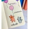 Kit Carimbos Decorativos G Capivara e Gatinho Scrapbook - Lilipop