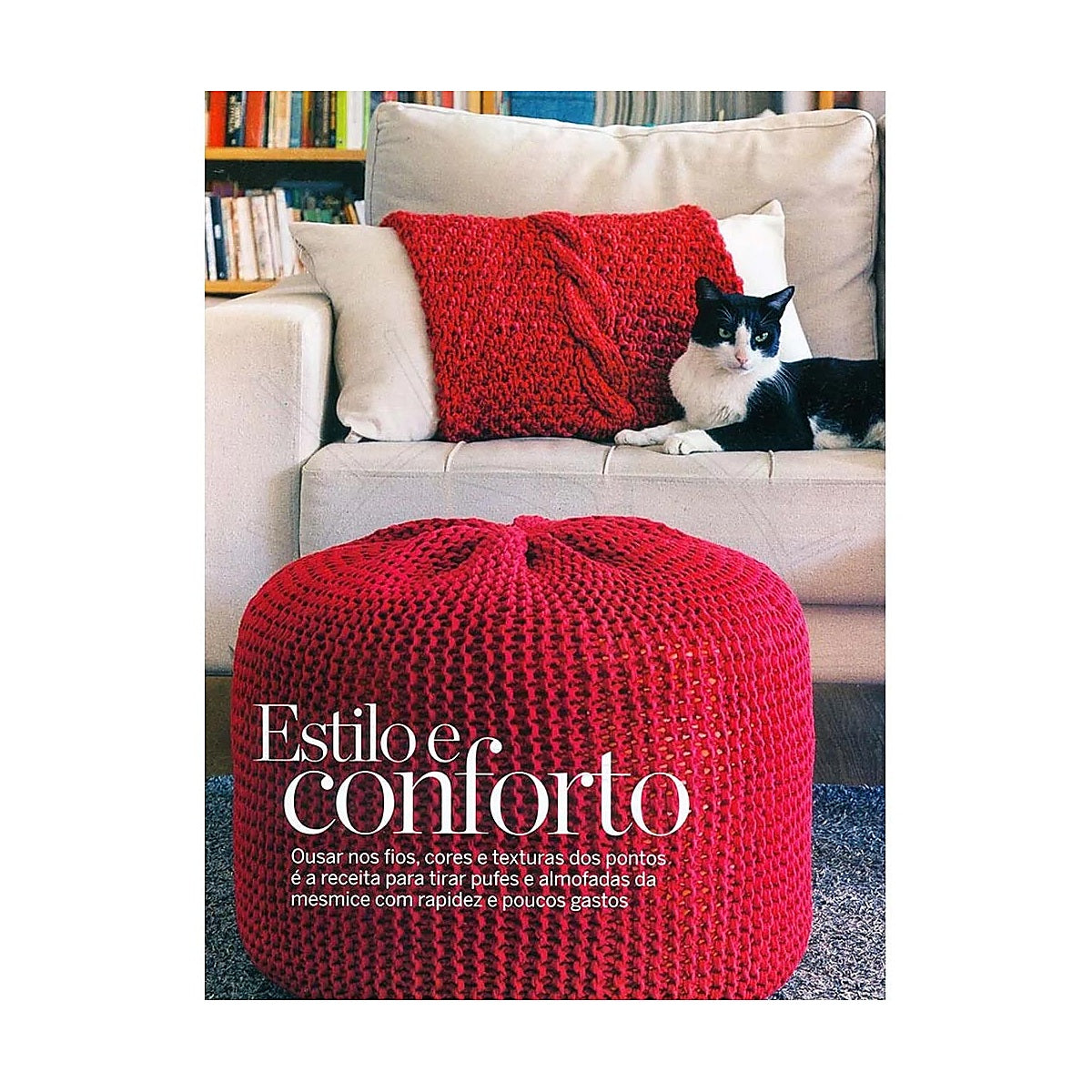Revista Mon Tricot Jardim de Inverno com 14 Receitas - Pingouin