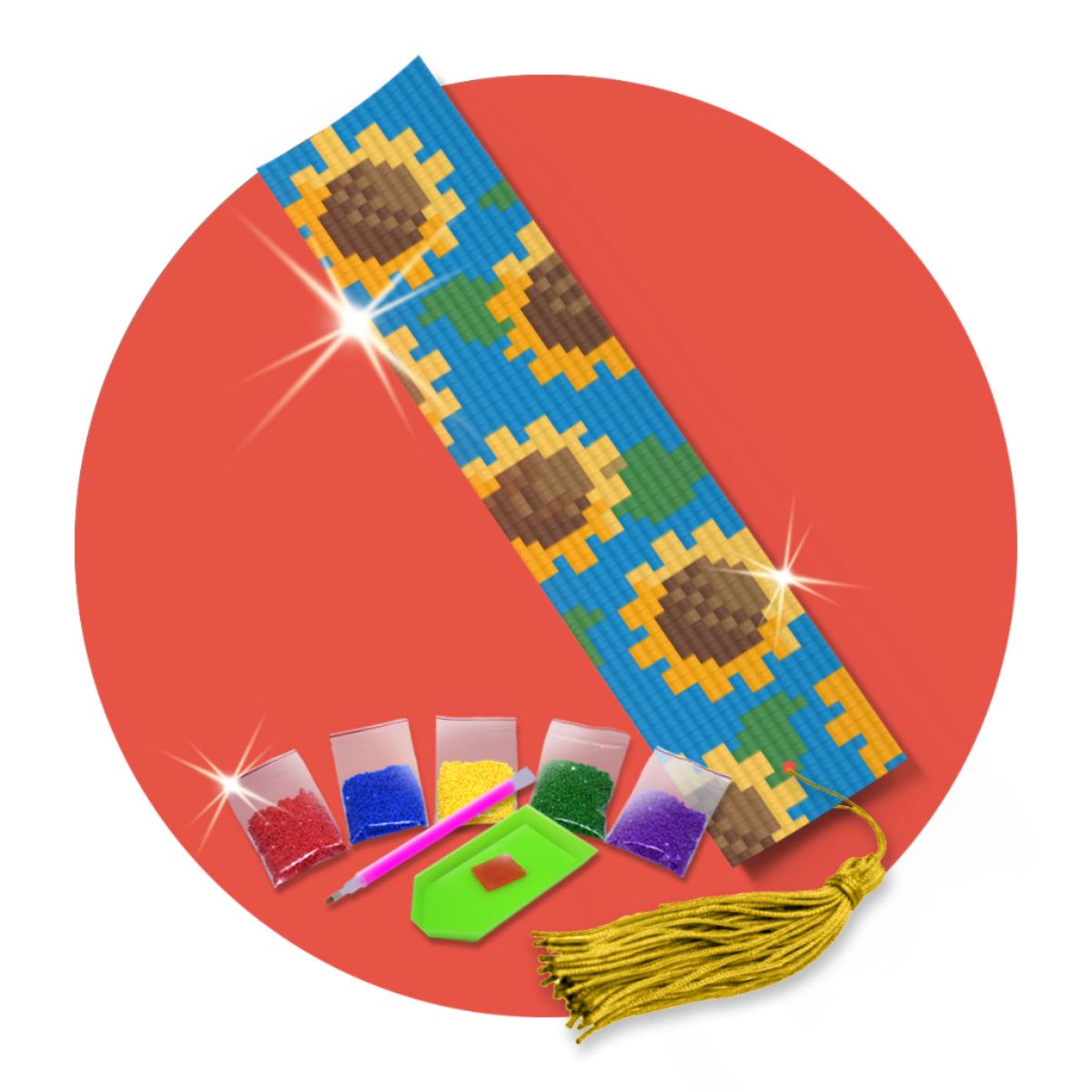 218788-kit-de-pintura-com-diamante-marcador-de-pagina-4,2x18,9cm-girassois-535981