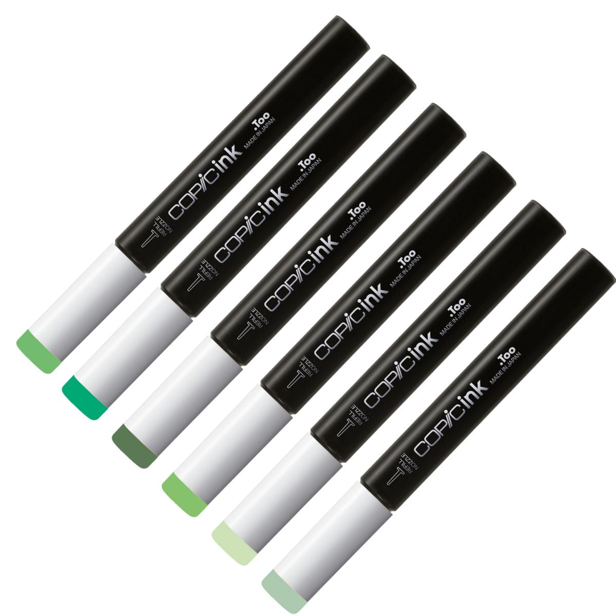 Refil para Marcador Copic Ink Tons de Verde - G