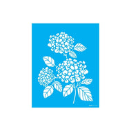 Stencil Opa 20x25cm - Flores Hortênsias - 3409