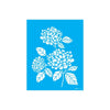 Stencil Opa 20x25cm - Flores Hortênsias - 3409