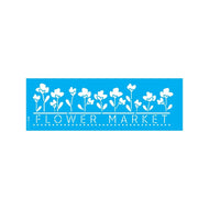 Stencil Opa 10x30cm - Farmhouse Flower Market - 3649