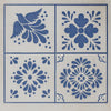 Stencil Opa 20x25cm - Azulejo Português - 3653