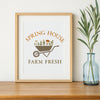Stencil Opa 20x25cm - Farmhouse Spring House - 3660