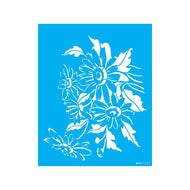 Stencil Opa 20x25cm - Flor Sombra Margaridas - 3662