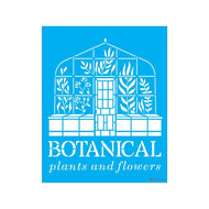 Stencil Opa 20x25cm - Frases Botanical Plants And Flowers - 3665