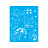 Stencil Opa 20x25cm - Infantil Capivara - 3667