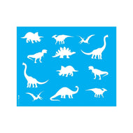Stencil Opa 20x25cm - Infantil Dinossauros - 3668