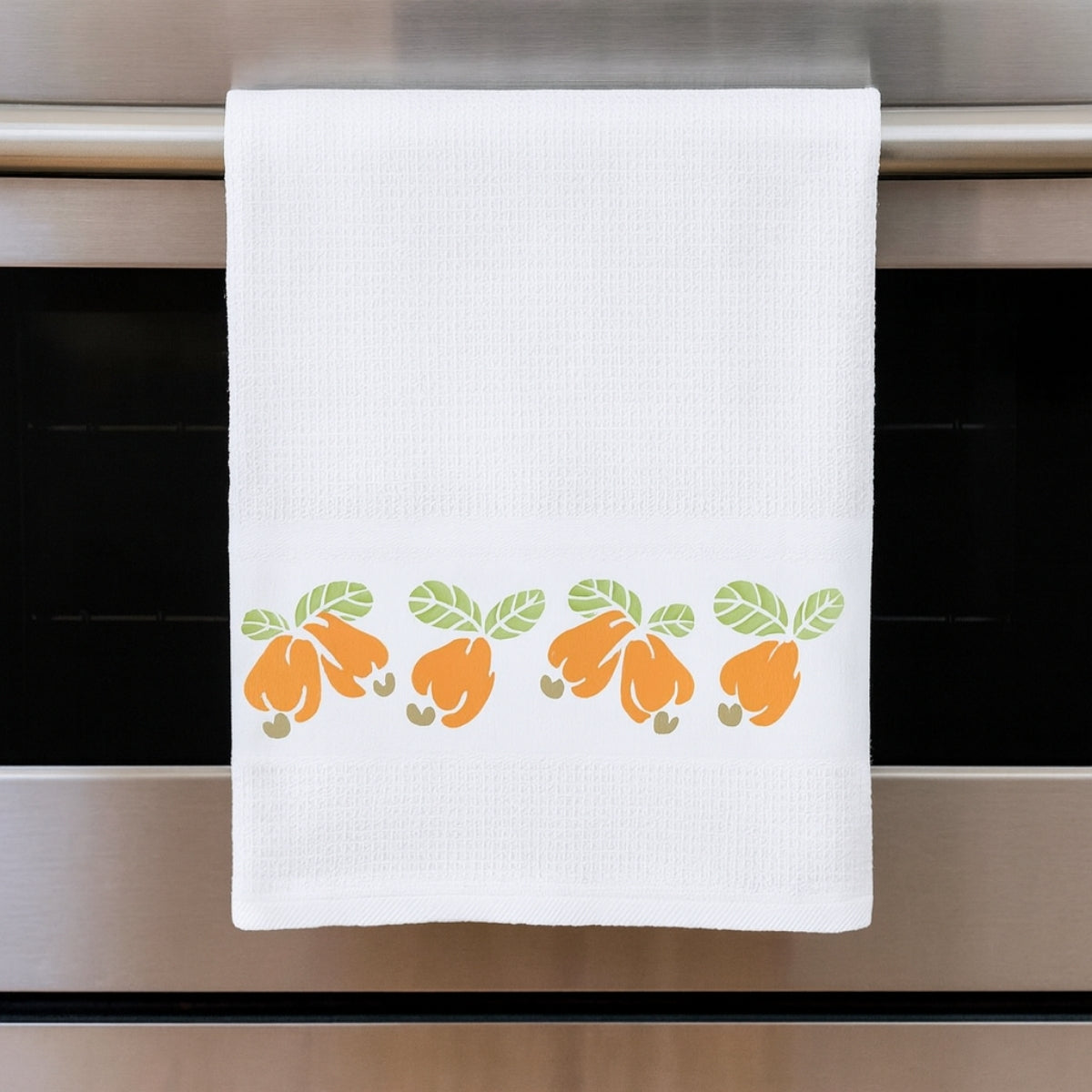 Stencil Opa 10x30cm - Frutas Cajus - 3678