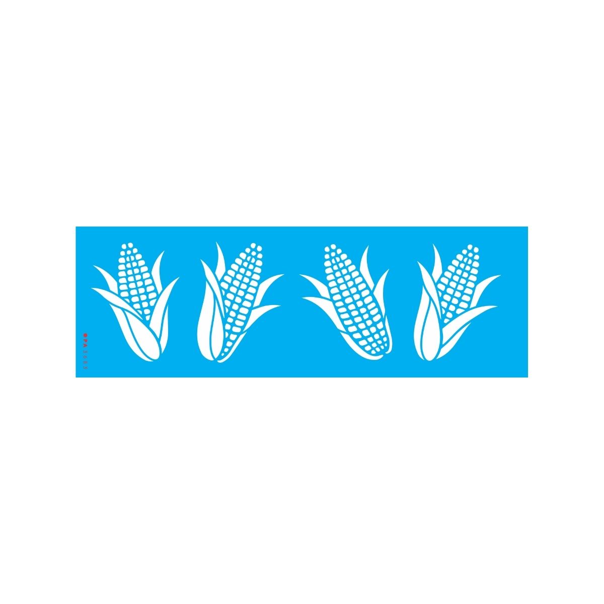 Stencil Opa 10x30cm - Legumes Milhos - 3683