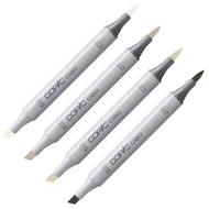 Caneta Marcador Copic Ciao Ponta Dupla Tons Cinza Quente - W
