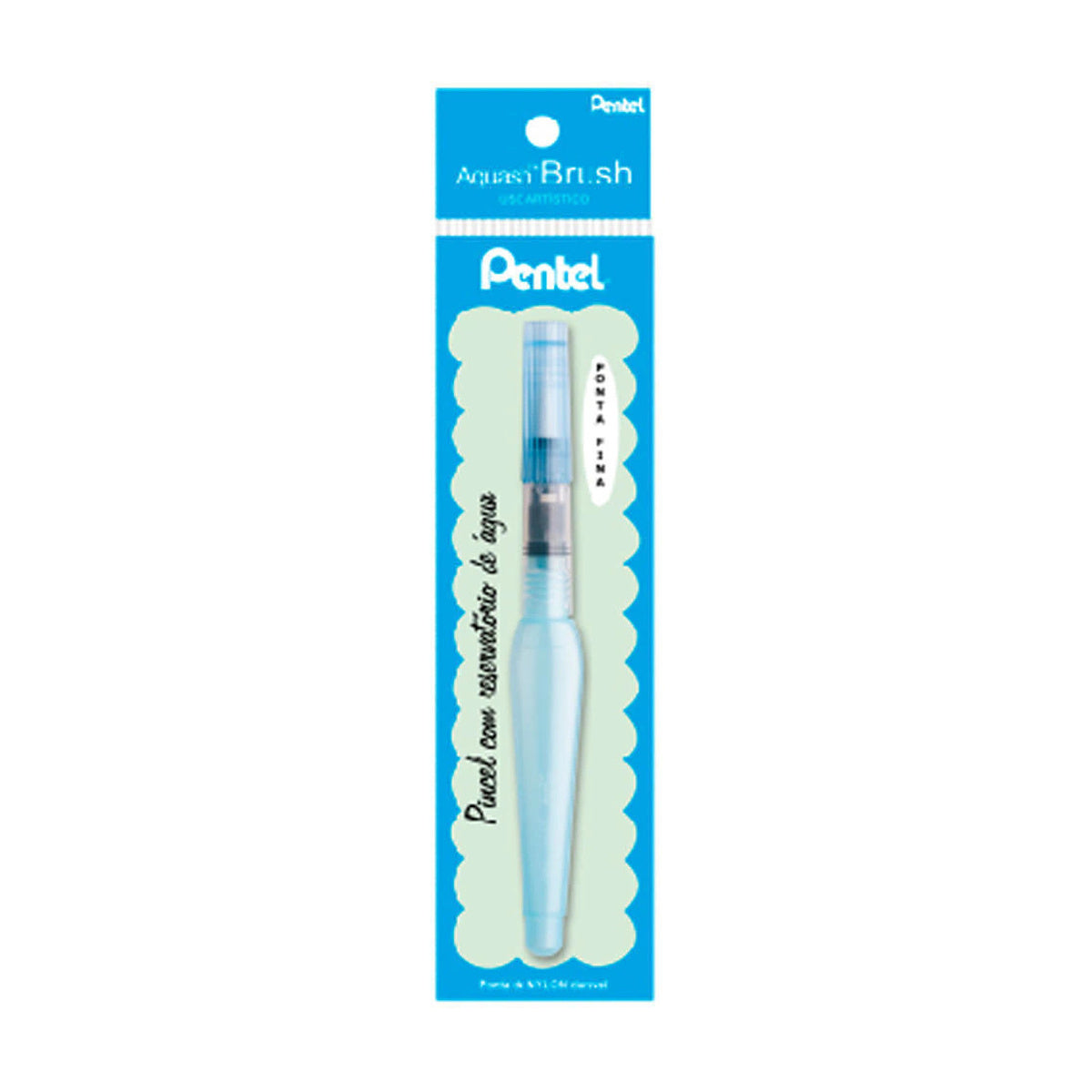 Pincel com Reservatório Aquash Brush Ponta Fina - Pentel