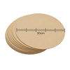Círculo Mdf Cru 30cm de Diâmetro 3mm