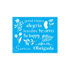 Stencil Opa 20x25cm - Palavras Motivacionais - 3550
