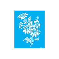 Stencil Opa 20x25cm - Flores Margaridas Ii - 3410