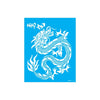 Stencil Opa 20x25cm - Oriental Dragão - 3549