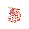 Stencil Opa 20x25cm - Oriental Dragão - 3549