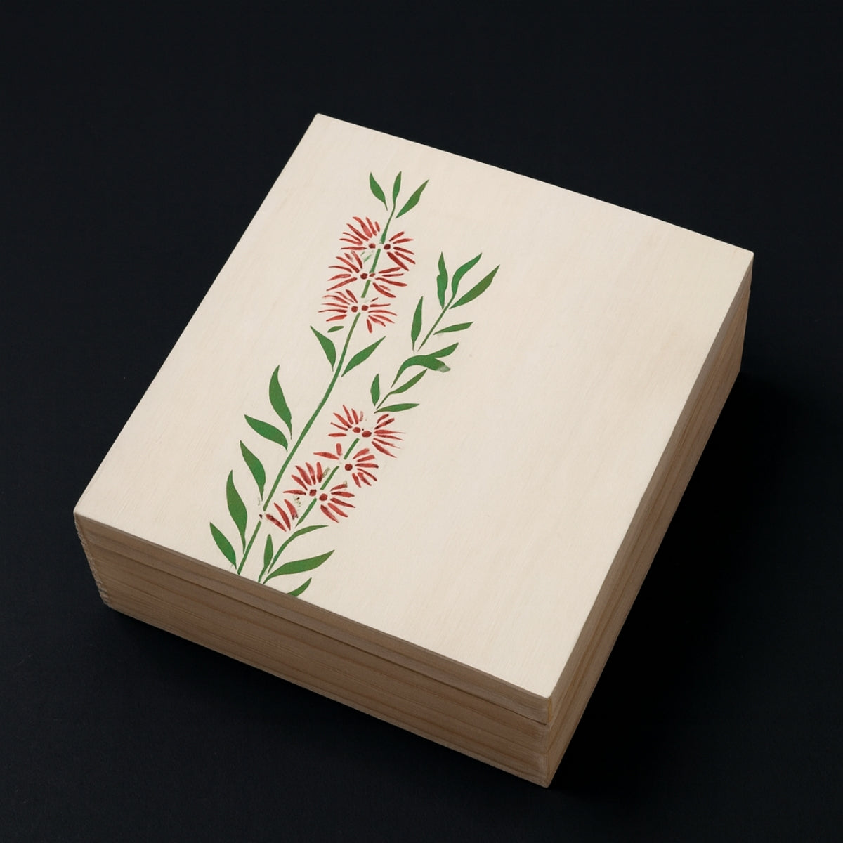 Stencil Opa 10x30cm - Flor Escova de Garrafa - 3531