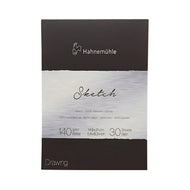 Bloco de Papel para Desenho Hahnemühle The Collection Sketch 100% Algodão 140g/m² Com 30 Folhas