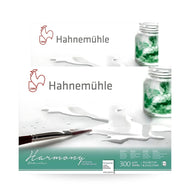 Bloco de Papel para Aquarela Hahnemühle Harmony 300g/m² Textura Satinada A3 e A4 Com 12 folhas