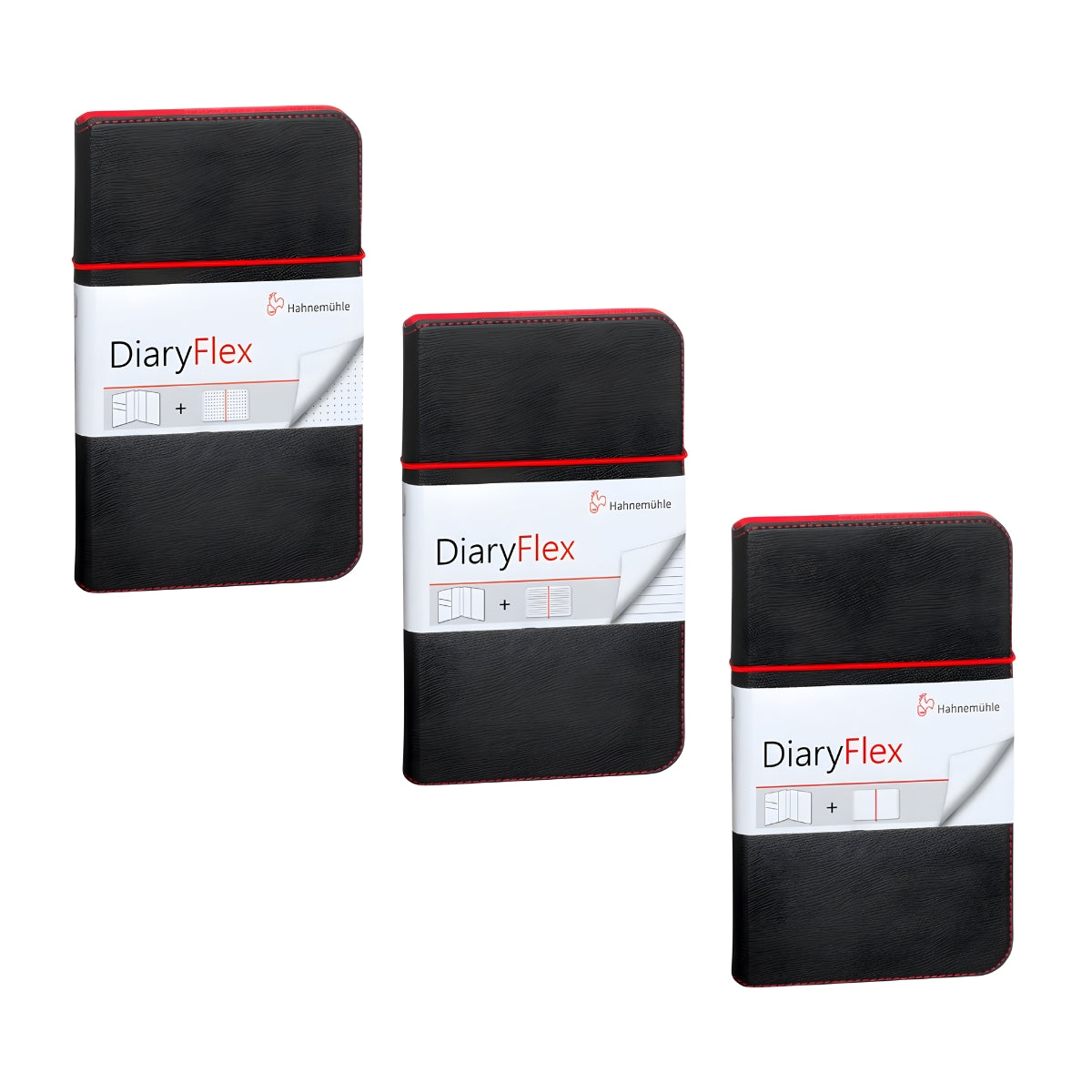 Caderno de Anotações Hahnemühle Diary Flex 11,5x19cm 100g/m² 80 Folhas 