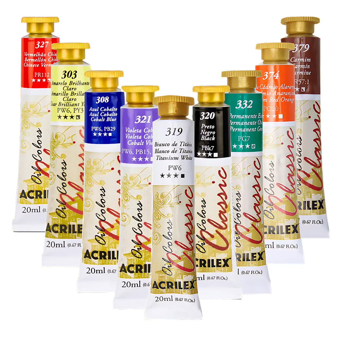 Tinta Oil Colors Classics para Tela Acrilex 20ml - 14123
