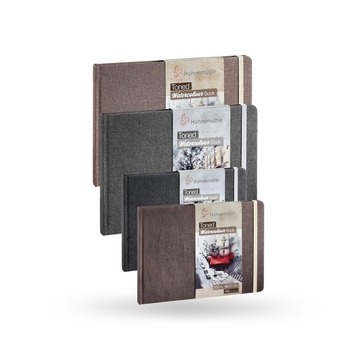 Bloco de Papel para Aquarela Hahnemühle Watercolour Toned Book 200g/m² Com 30 Folhas