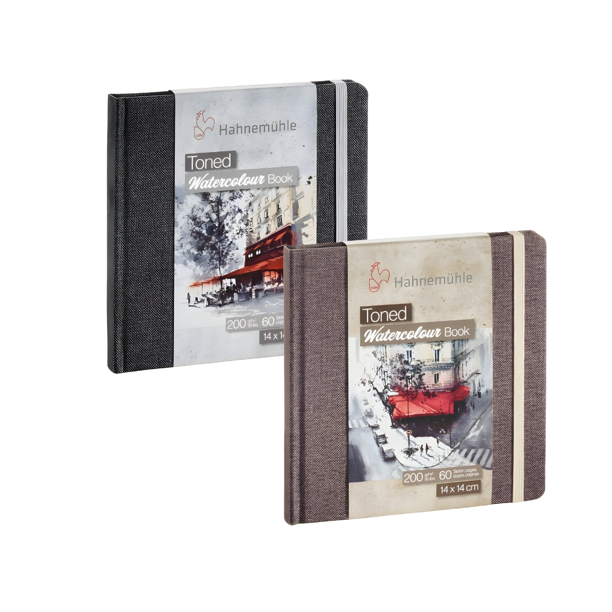 Caderno de Aquarela Hahnemühle Watercolour Toned 200g/m² Com 30 Folhas