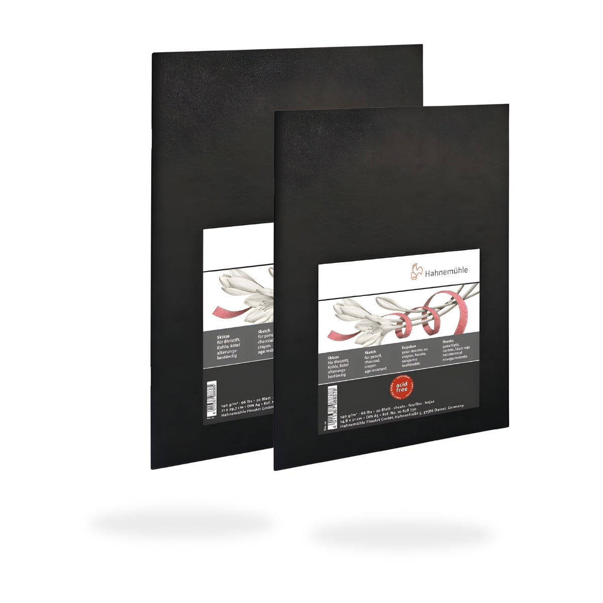 Caderneta Sketch Booklet Hahnemühle 140g/m² Com 20 Folhas