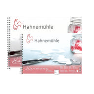 Bloco de Papel para Aquarela Hahnemühle Harmony Textura Fina com Espiral 300g/m² Com 12 Folhas