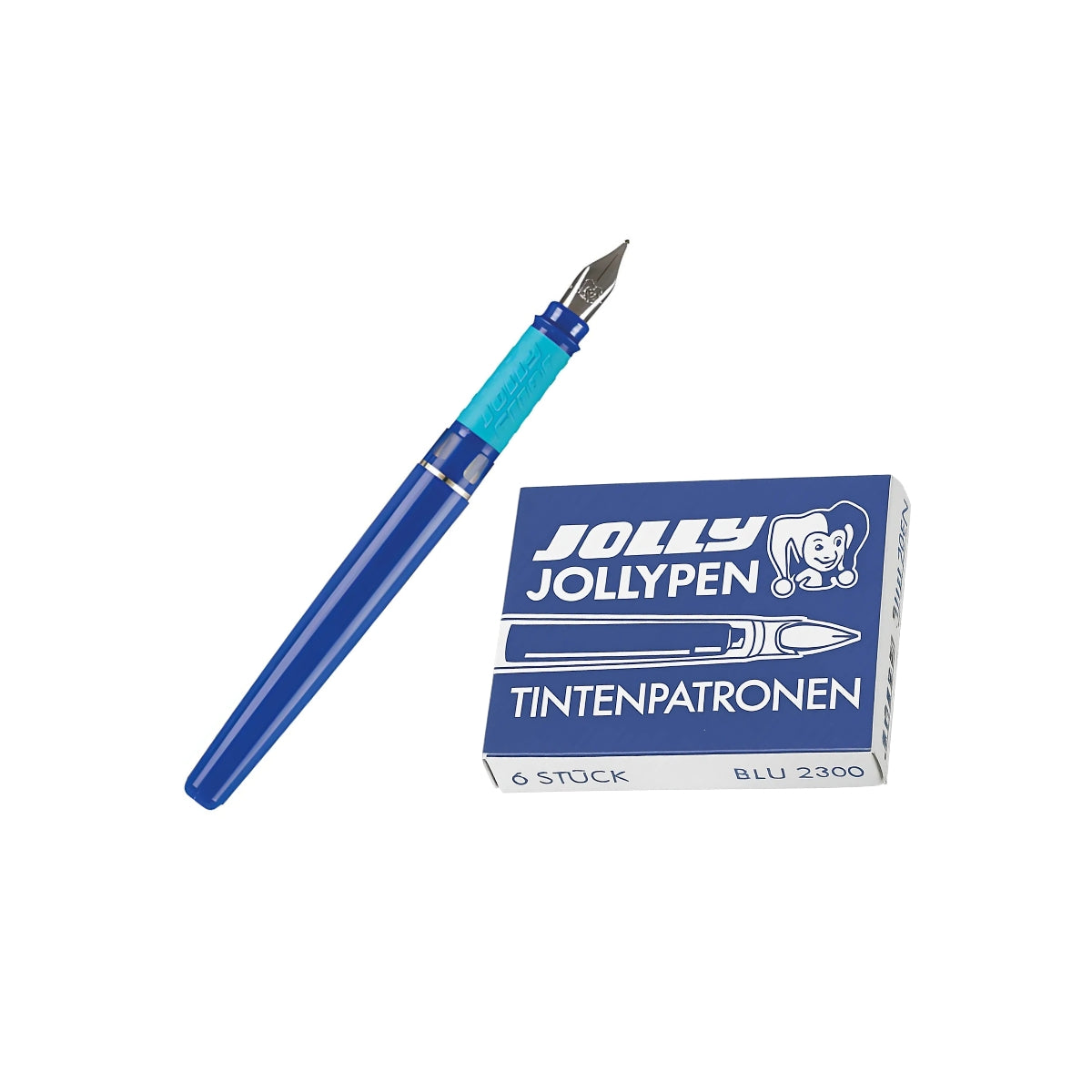 Cartucho Jolly para Caneta Tinteiro com 12 Unidades Azul Royal 7300-0005