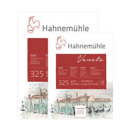 Bloco de Papel para Aquarela Hahnemühle Veneto 325g/m² Textura Fina com 12 Folhas
