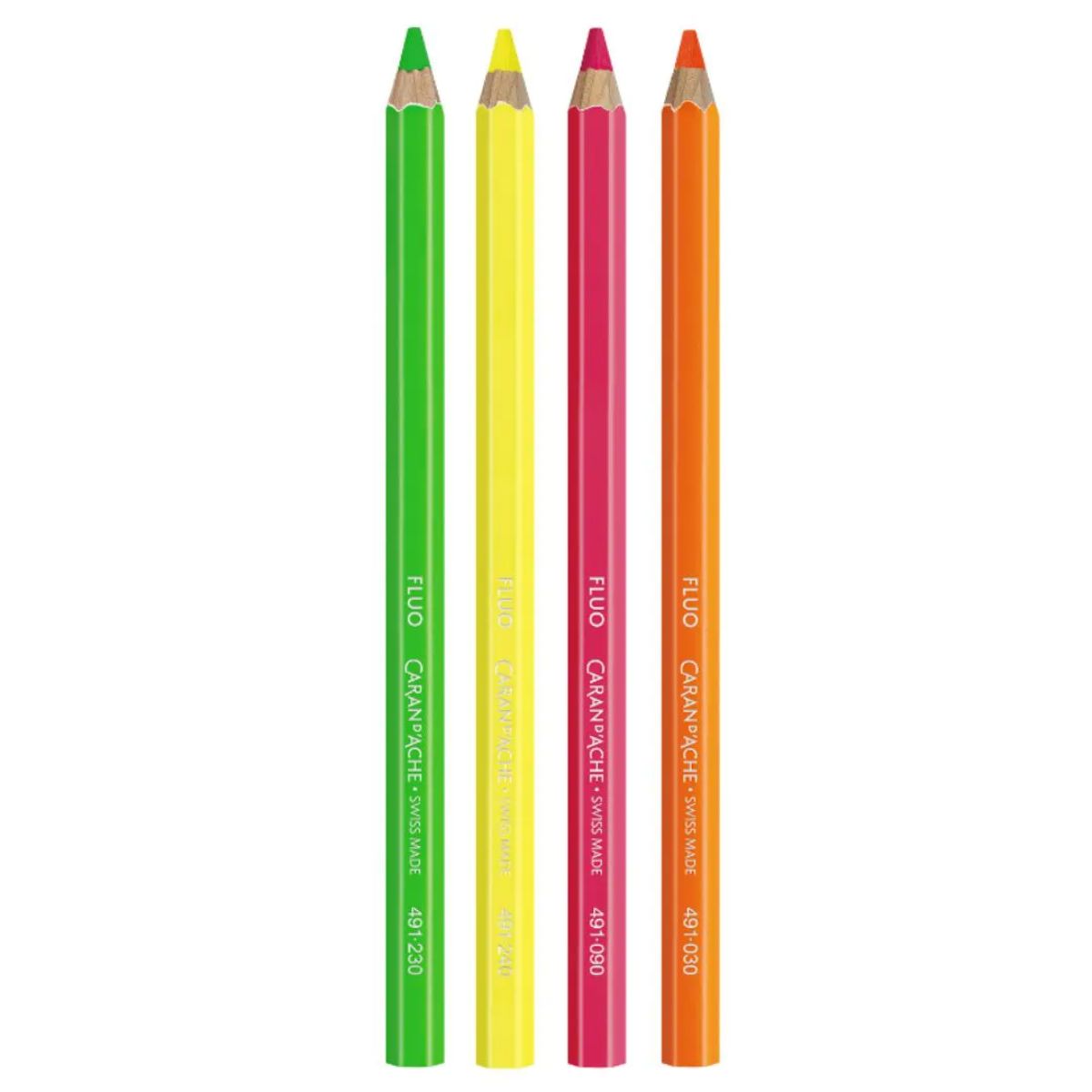 Lápis De Cor Jumbo Caran d'Ache Fluor