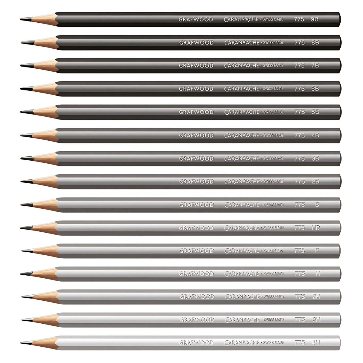 Lápis Graduado Caran d'Ache Grafwood 775