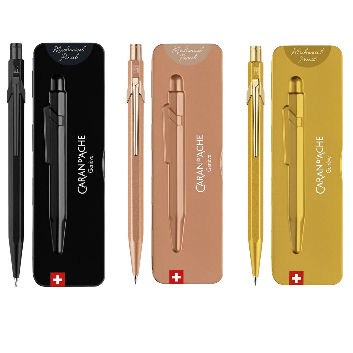 Lapiseira Caran d'Ache 844 Premium 0.7mm Com Estojo de Lata
