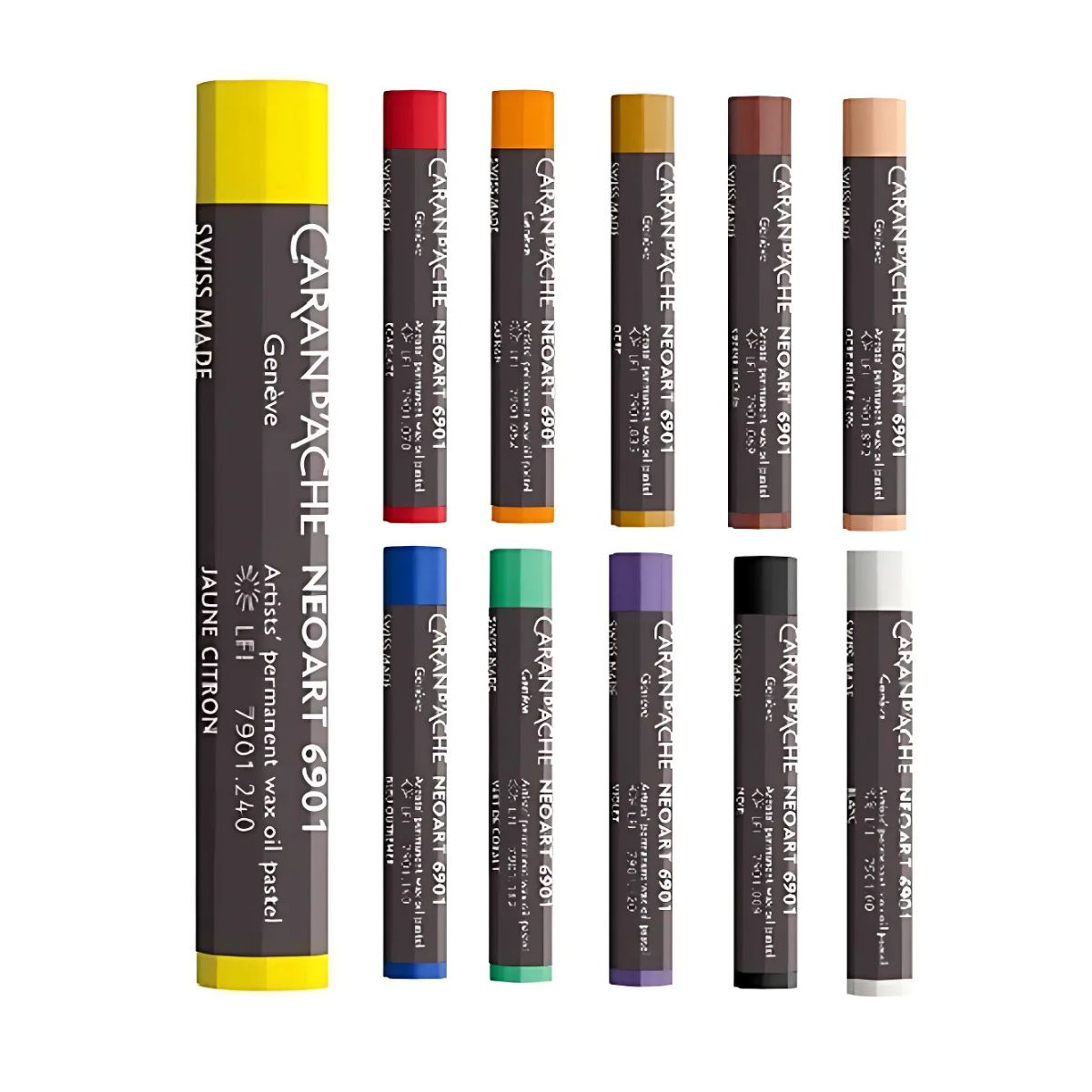 Giz Pastel Oleoso Neoart 6901 Caran D?ache
