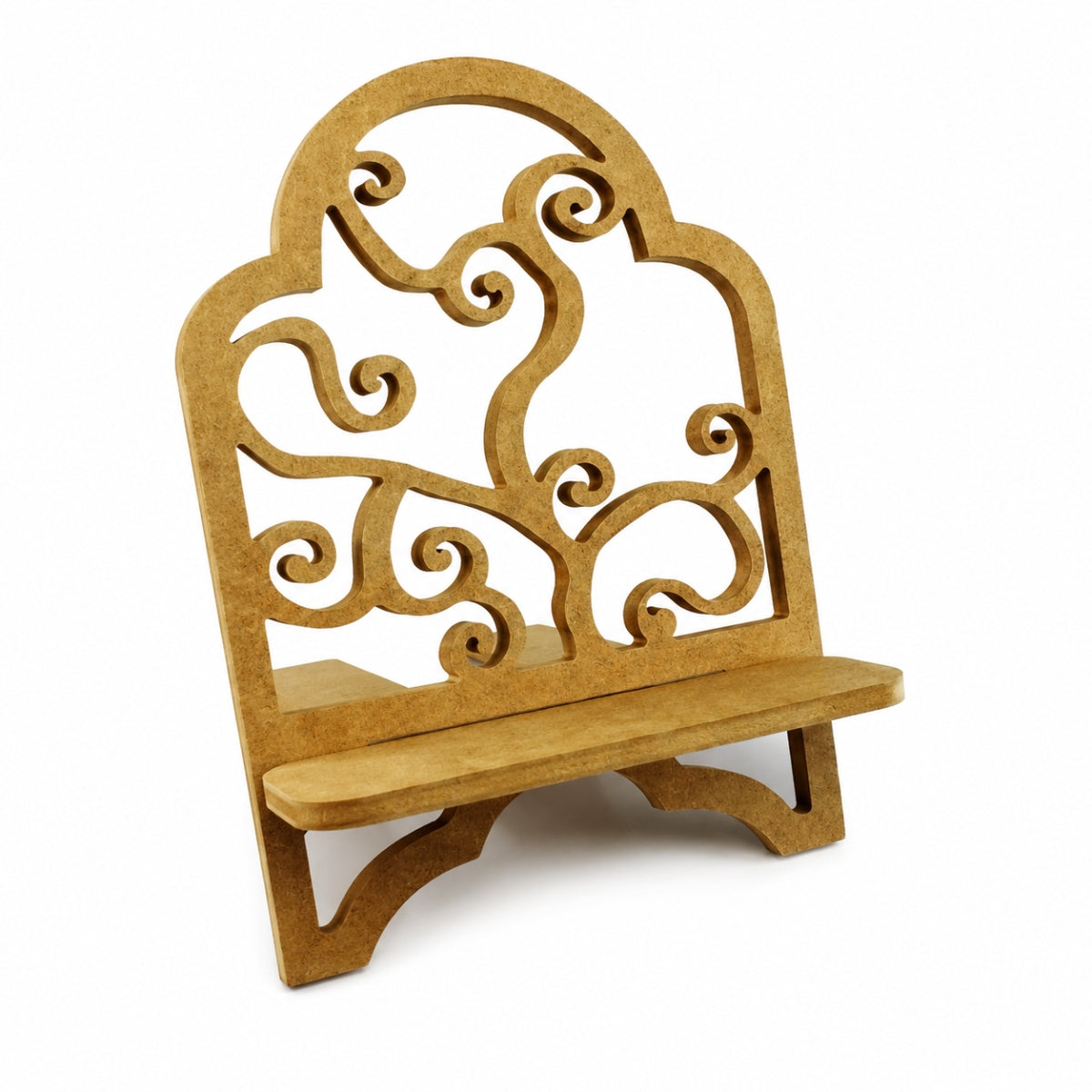 Porta Bíblia Arabesco Mdf Cru 30x20,5cm 6mm