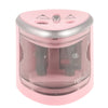 Apontador Eletrico Furo Tenwin 2 Furos para Lapis Comum e Jumbo - Rosa
