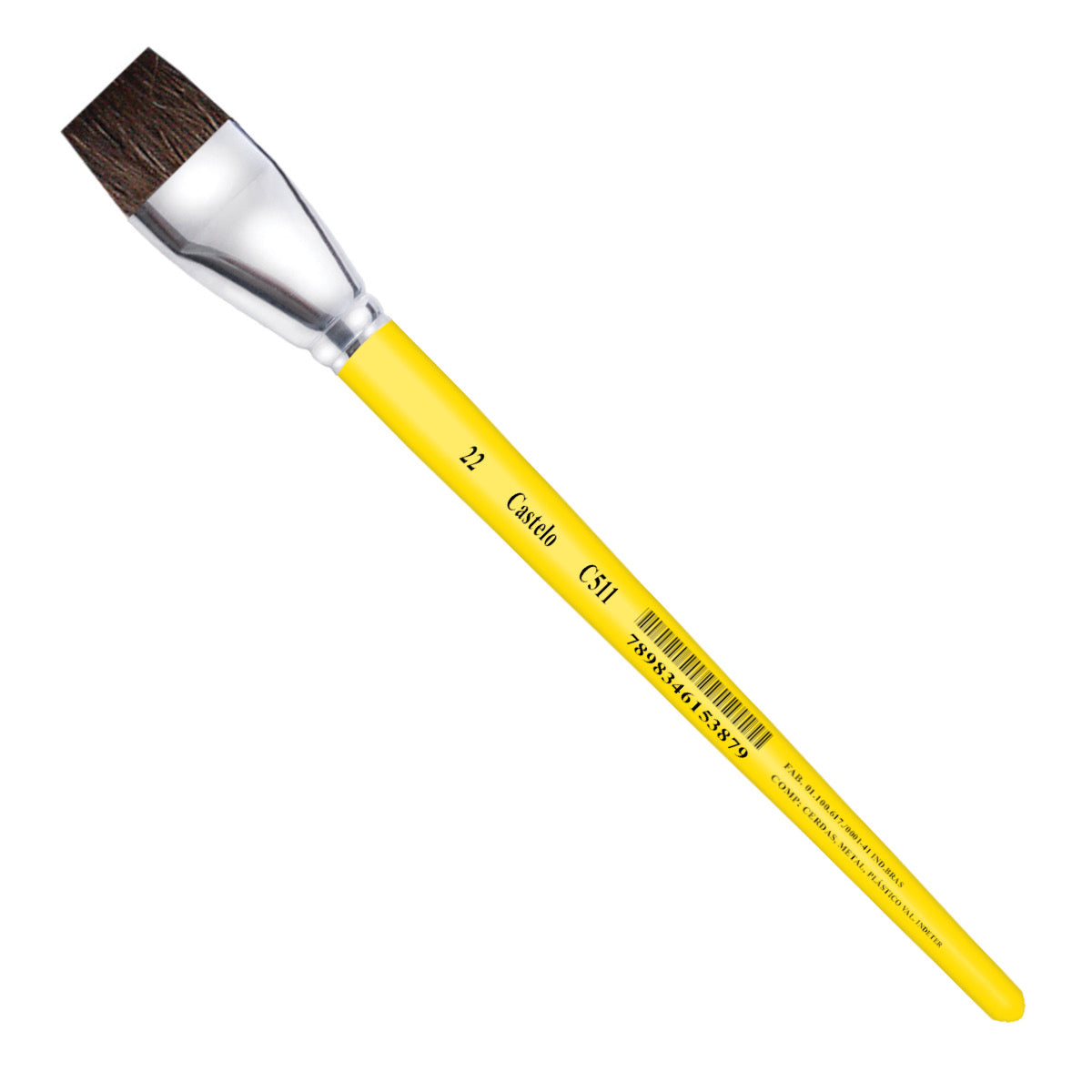 219889-pincel-castelo-artistico-cerda-sintetico-chato-macio-cabo-curto-amarelo-511-22-486224