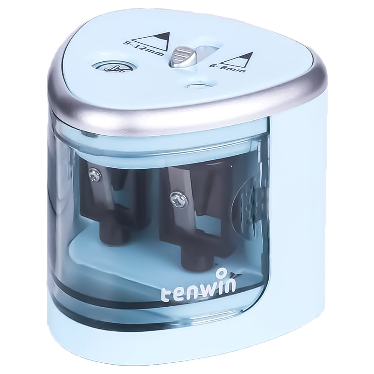 Apontador Eletrico Furo Tenwin 2 Furos para Lapis Comum e Jumbo 